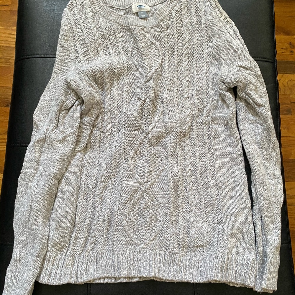 Grey Knit Sweater